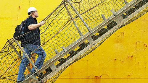 ISPS Port and Ship Security service illustration